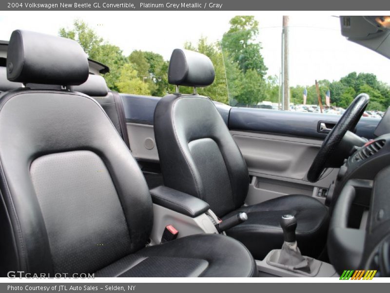  2004 New Beetle GL Convertible Gray Interior