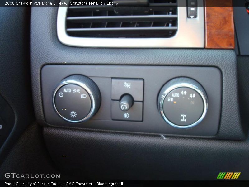 Graystone Metallic / Ebony 2008 Chevrolet Avalanche LT 4x4