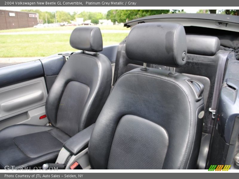 Platinum Grey Metallic / Gray 2004 Volkswagen New Beetle GL Convertible