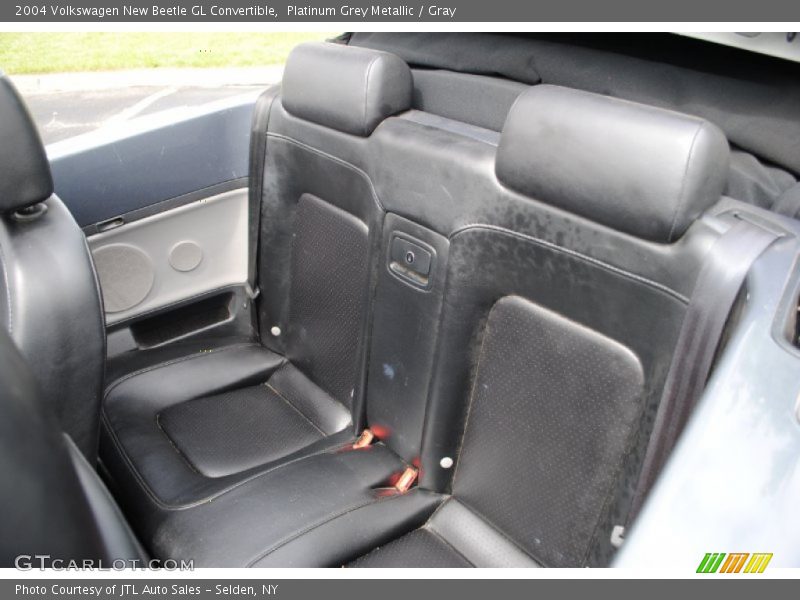 Platinum Grey Metallic / Gray 2004 Volkswagen New Beetle GL Convertible