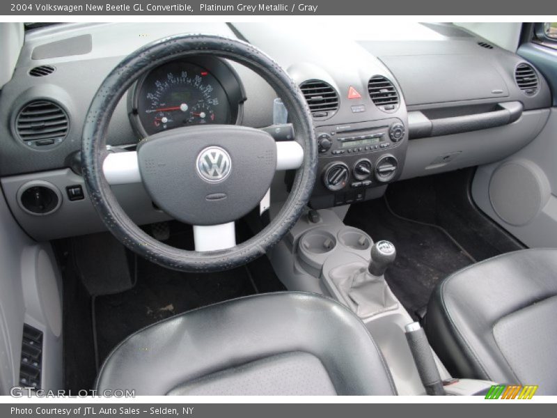  2004 New Beetle GL Convertible Gray Interior