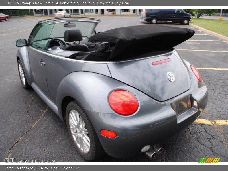 Platinum Grey Metallic / Gray 2004 Volkswagen New Beetle GL Convertible