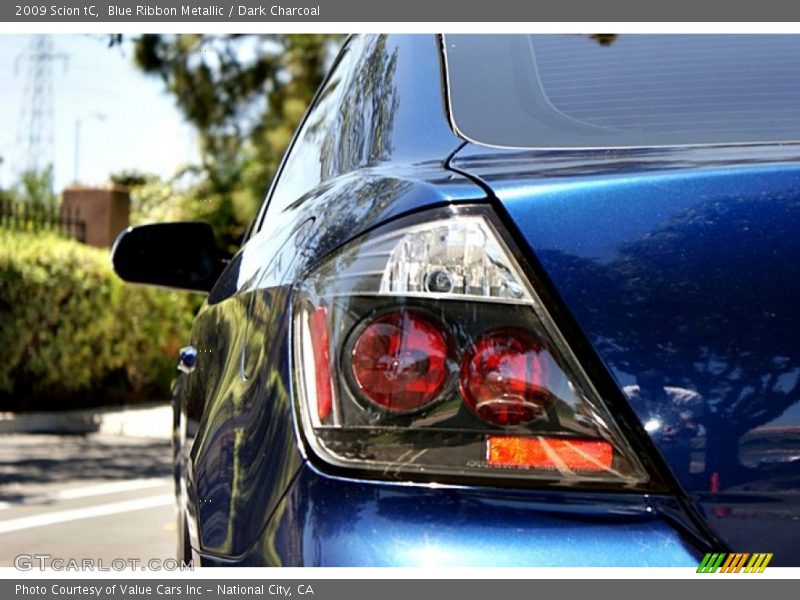 Blue Ribbon Metallic / Dark Charcoal 2009 Scion tC