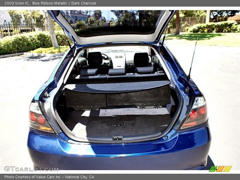 Blue Ribbon Metallic / Dark Charcoal 2009 Scion tC