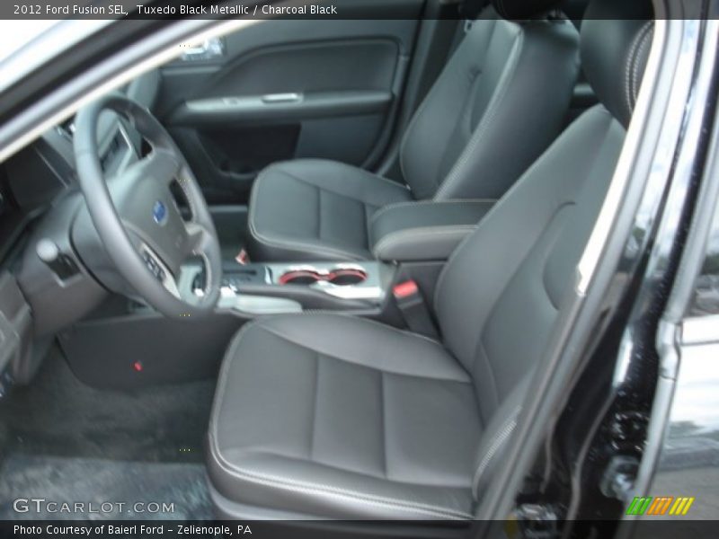 Tuxedo Black Metallic / Charcoal Black 2012 Ford Fusion SEL