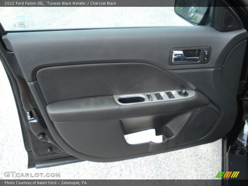 Tuxedo Black Metallic / Charcoal Black 2012 Ford Fusion SEL