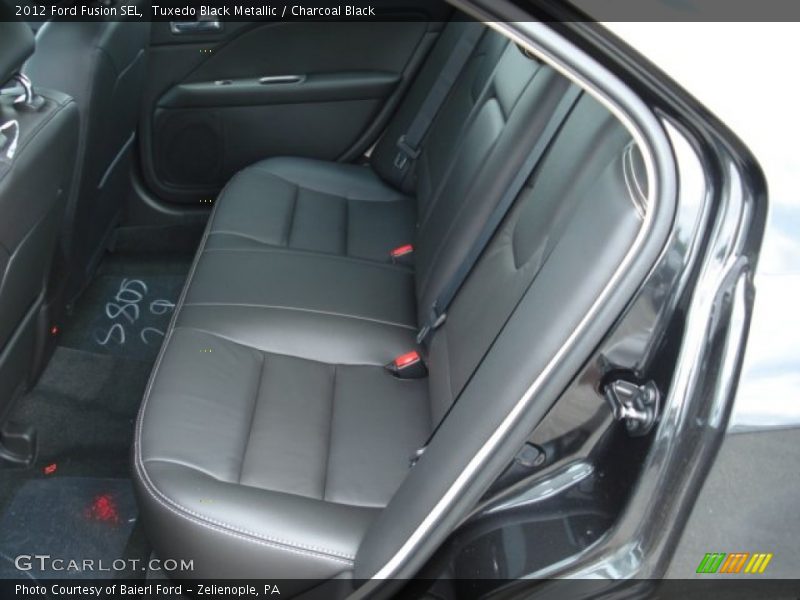 Tuxedo Black Metallic / Charcoal Black 2012 Ford Fusion SEL