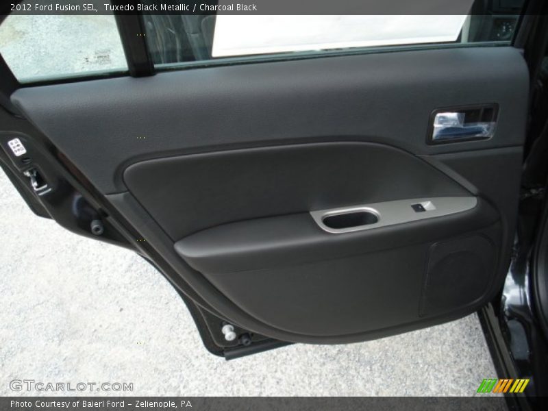 Tuxedo Black Metallic / Charcoal Black 2012 Ford Fusion SEL