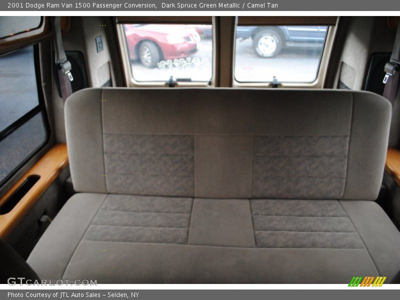 Dark Spruce Green Metallic / Camel Tan 2001 Dodge Ram Van 1500 Passenger Conversion