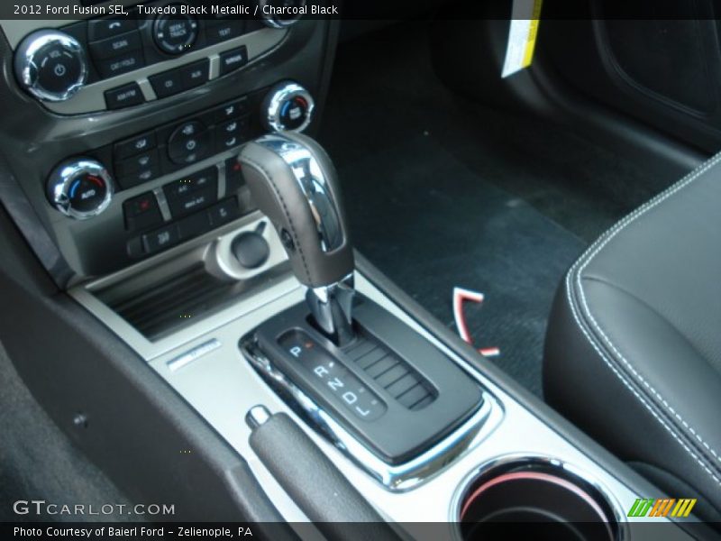 Tuxedo Black Metallic / Charcoal Black 2012 Ford Fusion SEL