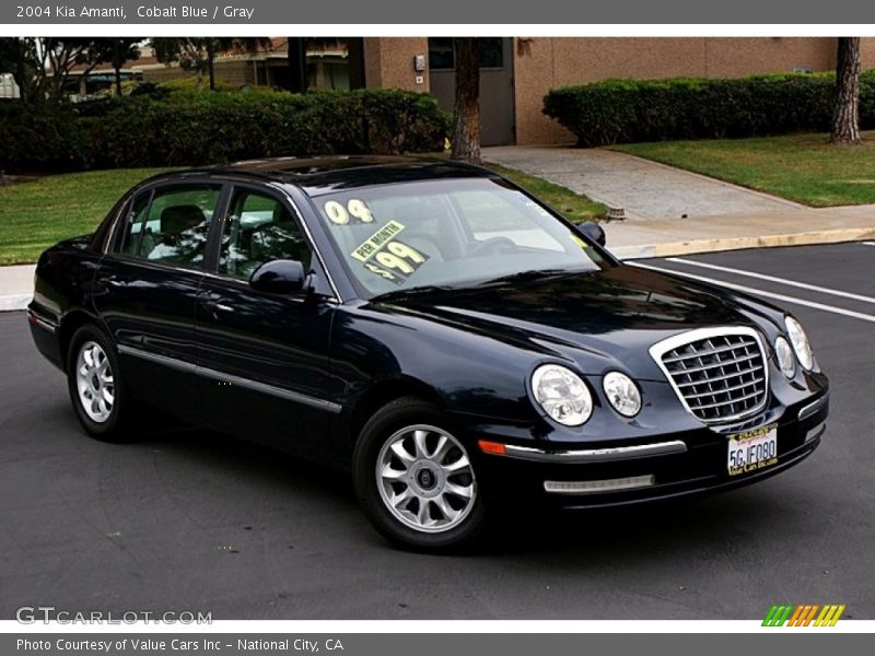 Cobalt Blue / Gray 2004 Kia Amanti