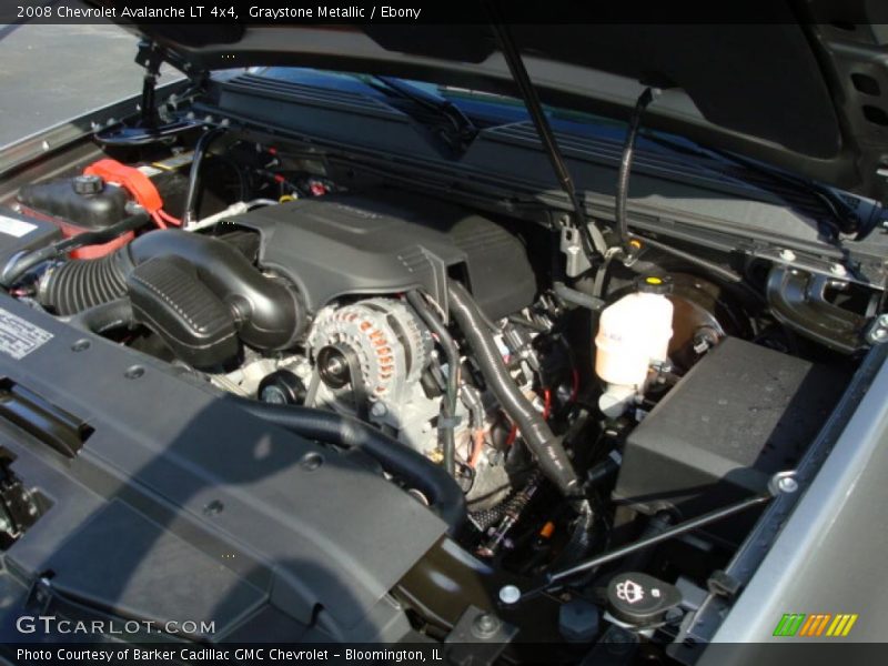 Graystone Metallic / Ebony 2008 Chevrolet Avalanche LT 4x4