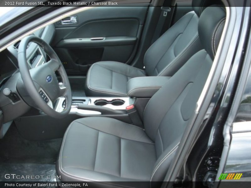 Tuxedo Black Metallic / Charcoal Black 2012 Ford Fusion SEL