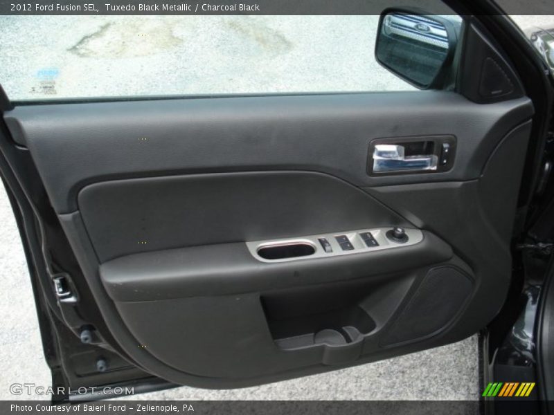 Tuxedo Black Metallic / Charcoal Black 2012 Ford Fusion SEL