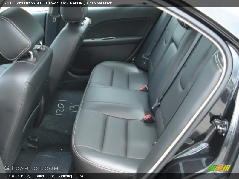 Tuxedo Black Metallic / Charcoal Black 2012 Ford Fusion SEL
