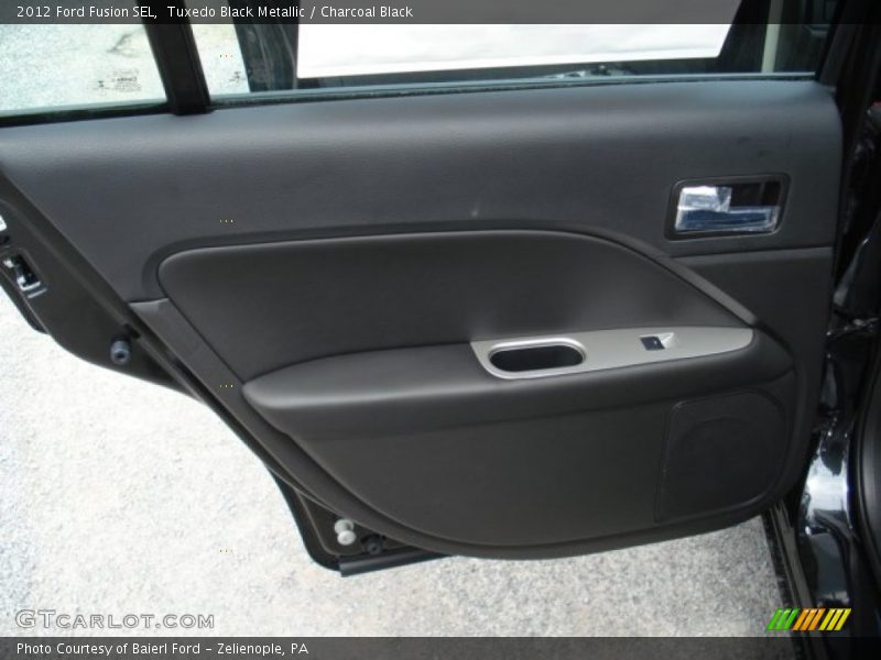 Tuxedo Black Metallic / Charcoal Black 2012 Ford Fusion SEL