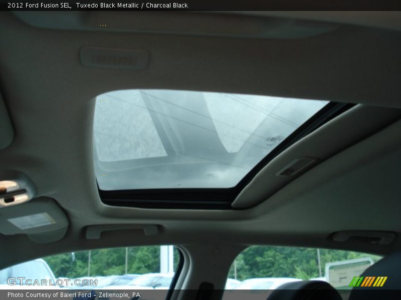 Tuxedo Black Metallic / Charcoal Black 2012 Ford Fusion SEL