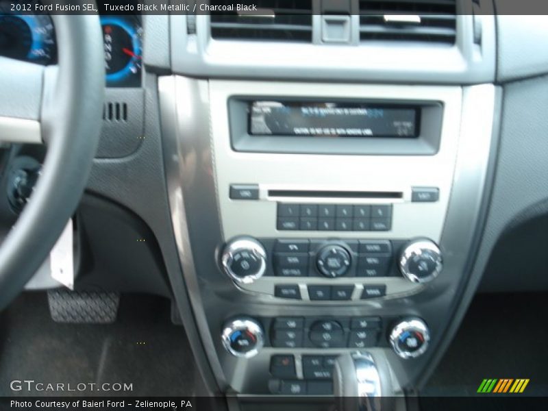 Tuxedo Black Metallic / Charcoal Black 2012 Ford Fusion SEL