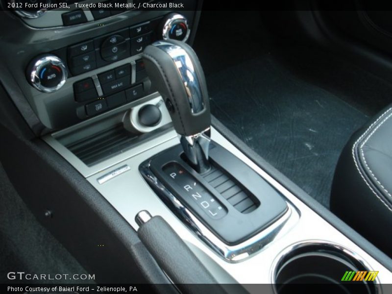 Tuxedo Black Metallic / Charcoal Black 2012 Ford Fusion SEL
