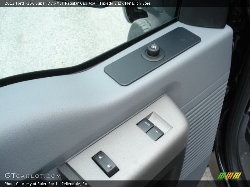 Tuxedo Black Metallic / Steel 2012 Ford F250 Super Duty XLT Regular Cab 4x4