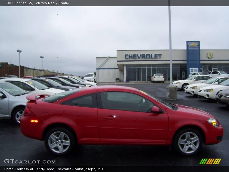 Victory Red / Ebony 2007 Pontiac G5