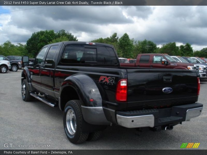  2012 F450 Super Duty Lariat Crew Cab 4x4 Dually Tuxedo Black