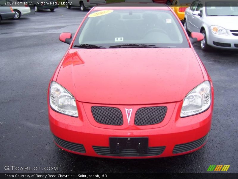 Victory Red / Ebony 2007 Pontiac G5