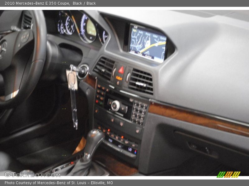 Black / Black 2010 Mercedes-Benz E 350 Coupe