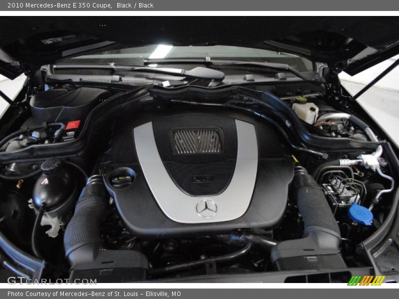 Black / Black 2010 Mercedes-Benz E 350 Coupe