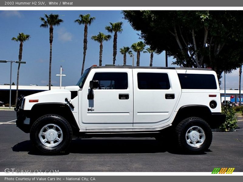  2003 H2 SUV White