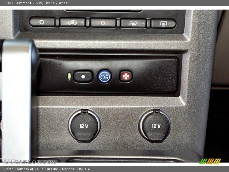 White / Wheat 2003 Hummer H2 SUV
