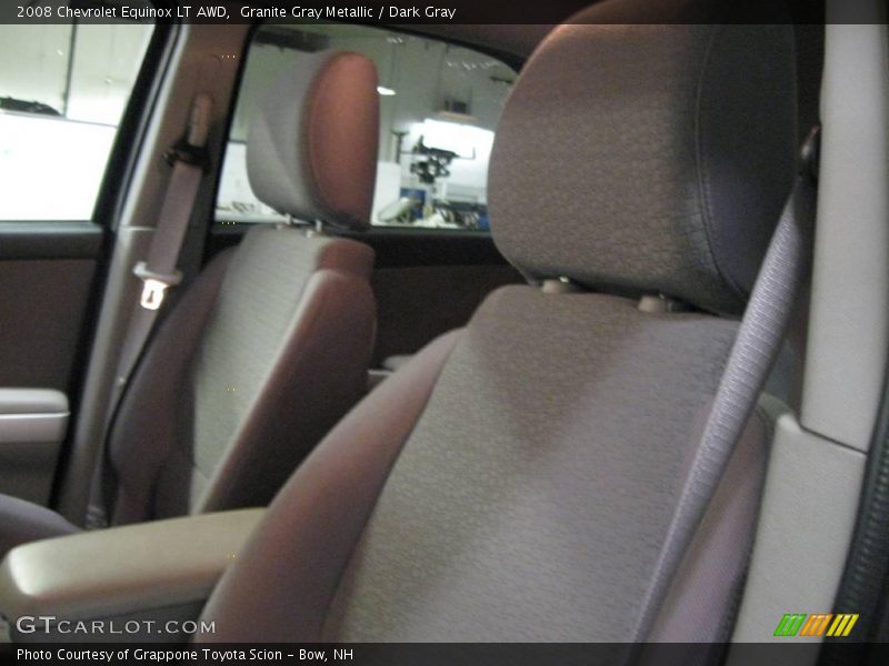 Granite Gray Metallic / Dark Gray 2008 Chevrolet Equinox LT AWD