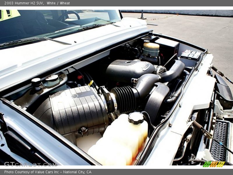  2003 H2 SUV Engine - 6.0 Liter OHV 16V Vortec V8