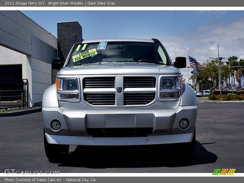 Bright Silver Metallic / Dark Slate Gray 2011 Dodge Nitro SXT