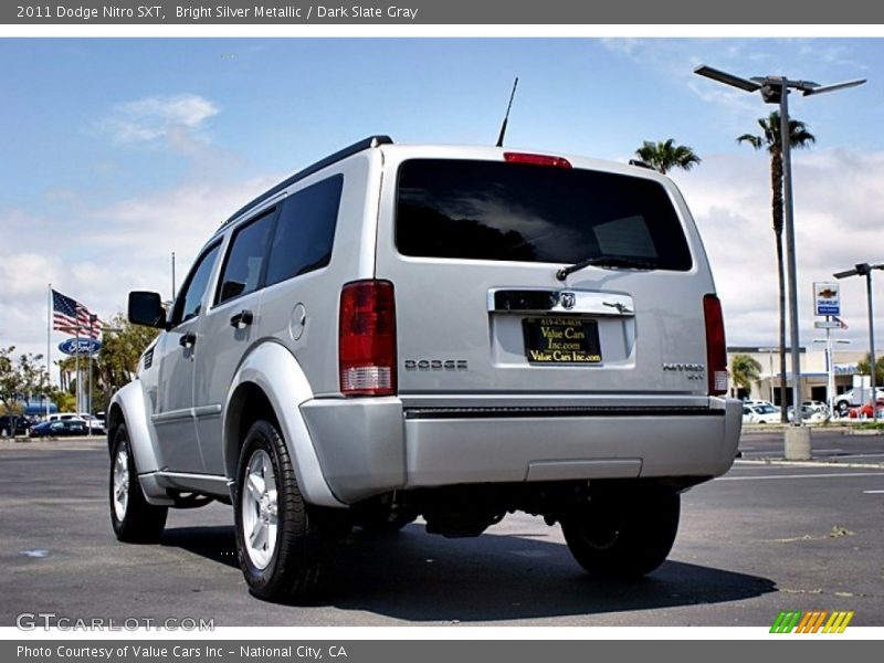 Bright Silver Metallic / Dark Slate Gray 2011 Dodge Nitro SXT