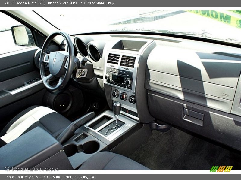 Bright Silver Metallic / Dark Slate Gray 2011 Dodge Nitro SXT