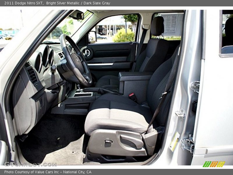 Bright Silver Metallic / Dark Slate Gray 2011 Dodge Nitro SXT