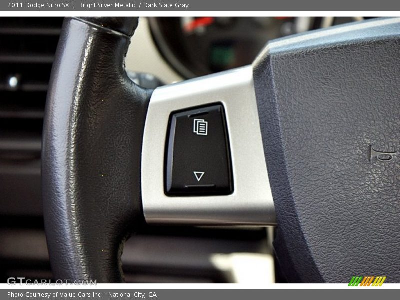 Bright Silver Metallic / Dark Slate Gray 2011 Dodge Nitro SXT