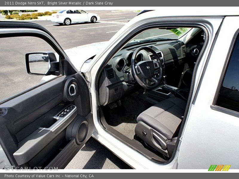 Bright Silver Metallic / Dark Slate Gray 2011 Dodge Nitro SXT