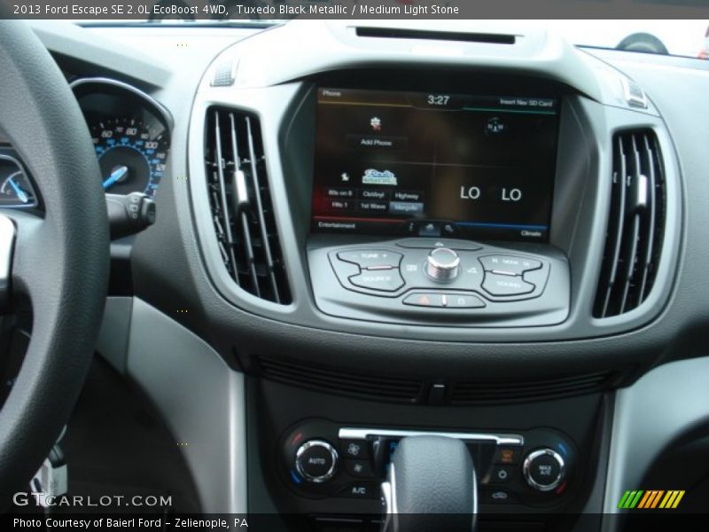 Controls of 2013 Escape SE 2.0L EcoBoost 4WD