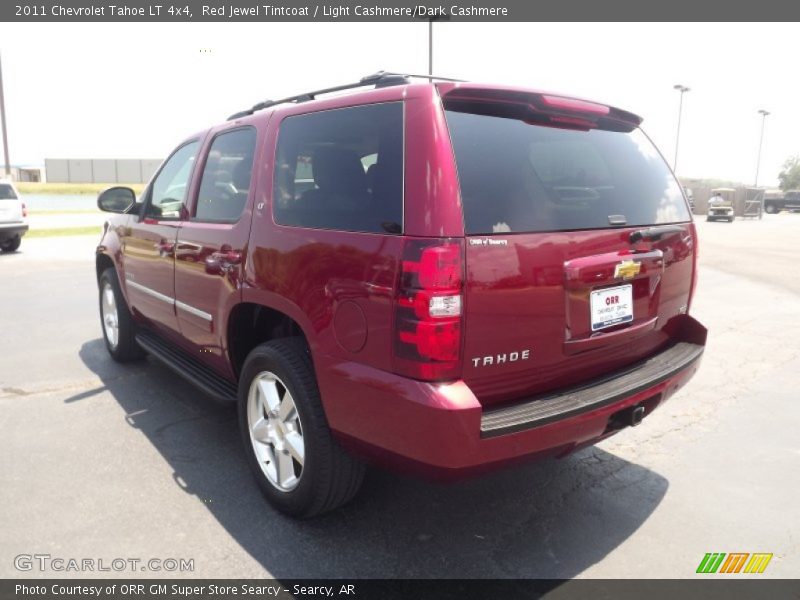 Red Jewel Tintcoat / Light Cashmere/Dark Cashmere 2011 Chevrolet Tahoe LT 4x4