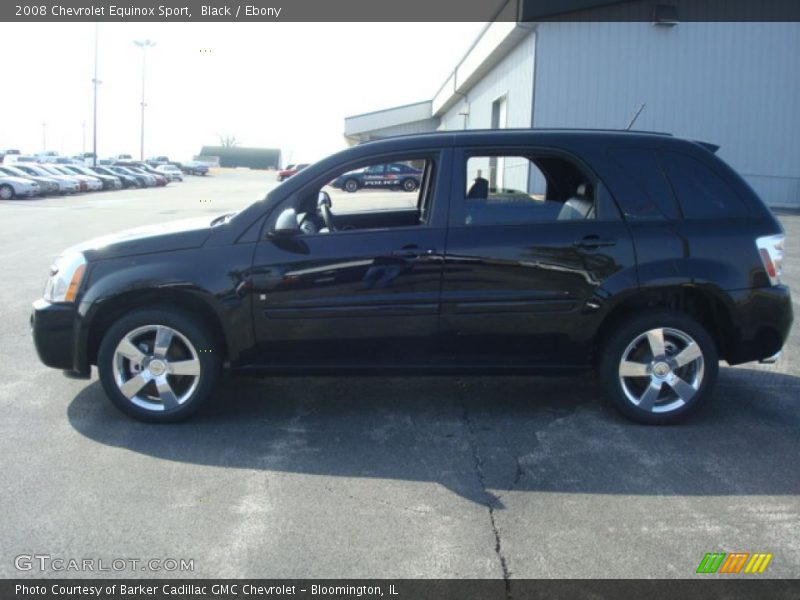 Black / Ebony 2008 Chevrolet Equinox Sport