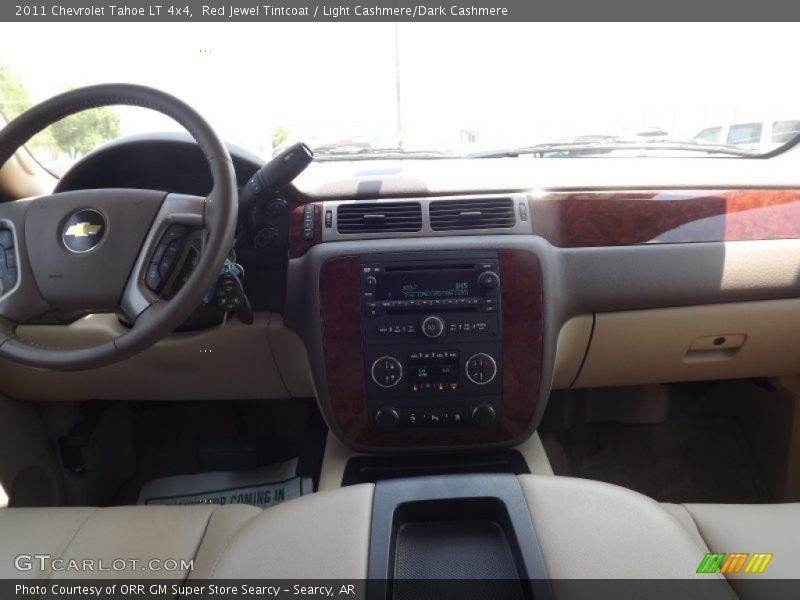Red Jewel Tintcoat / Light Cashmere/Dark Cashmere 2011 Chevrolet Tahoe LT 4x4