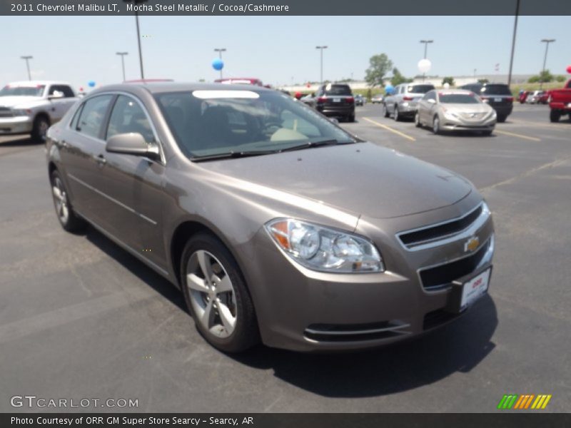 Mocha Steel Metallic / Cocoa/Cashmere 2011 Chevrolet Malibu LT