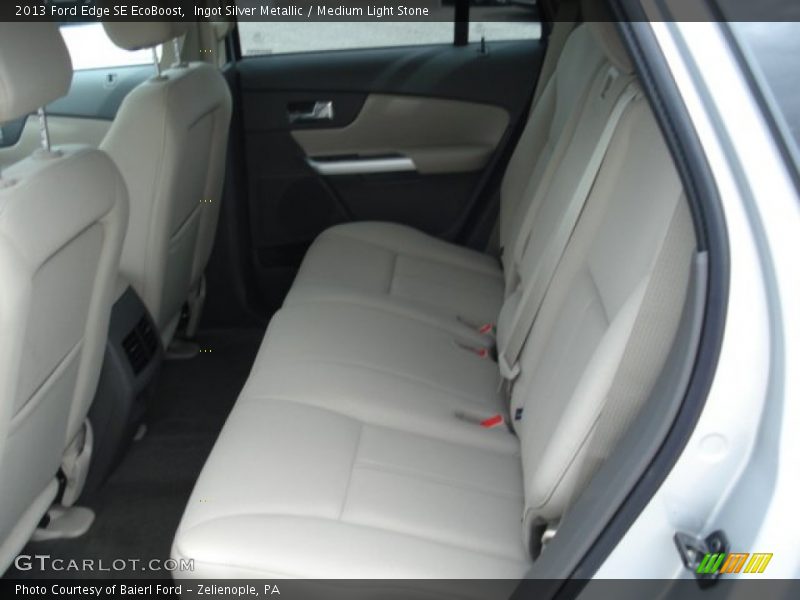 Ingot Silver Metallic / Medium Light Stone 2013 Ford Edge SE EcoBoost