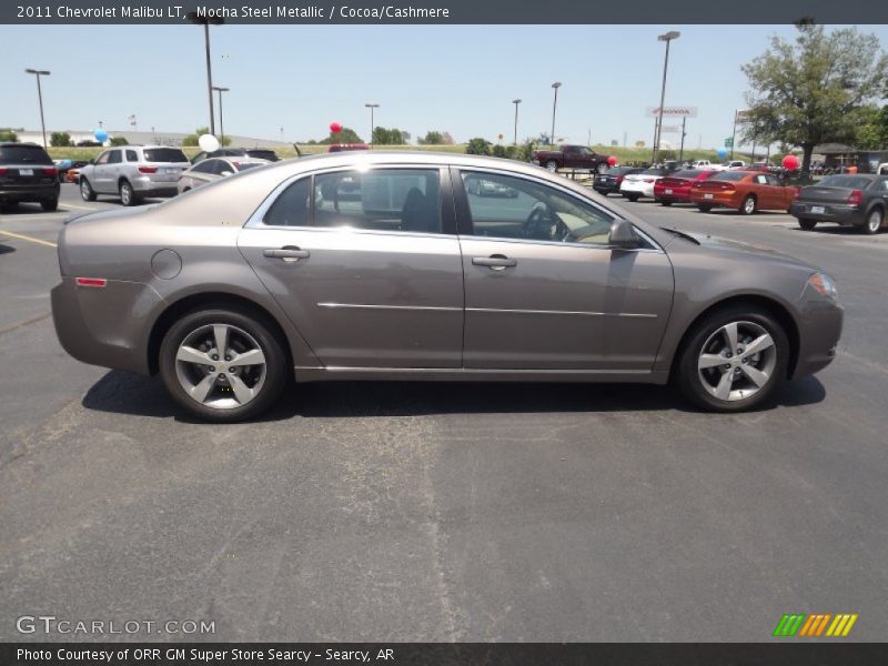Mocha Steel Metallic / Cocoa/Cashmere 2011 Chevrolet Malibu LT