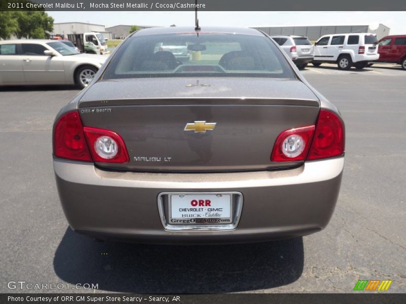 Mocha Steel Metallic / Cocoa/Cashmere 2011 Chevrolet Malibu LT