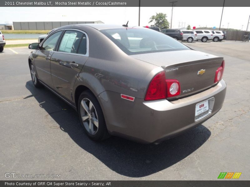 Mocha Steel Metallic / Cocoa/Cashmere 2011 Chevrolet Malibu LT