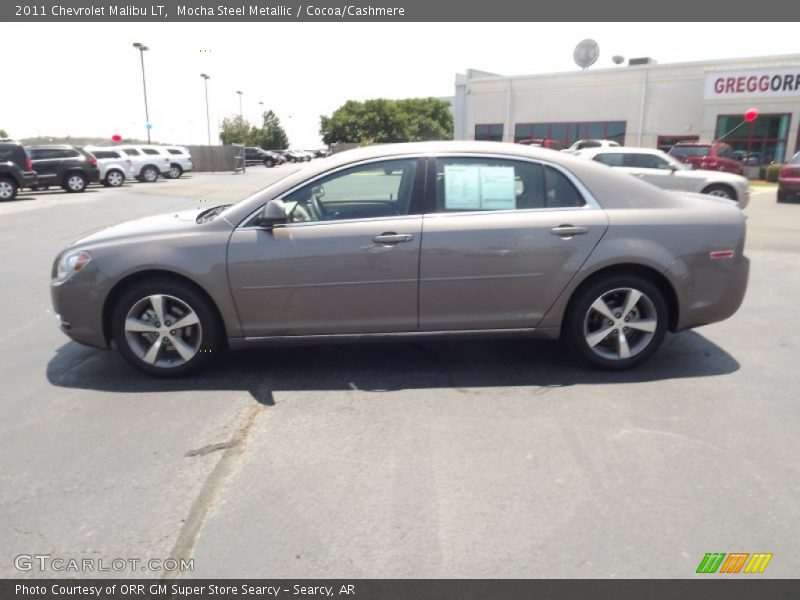 Mocha Steel Metallic / Cocoa/Cashmere 2011 Chevrolet Malibu LT