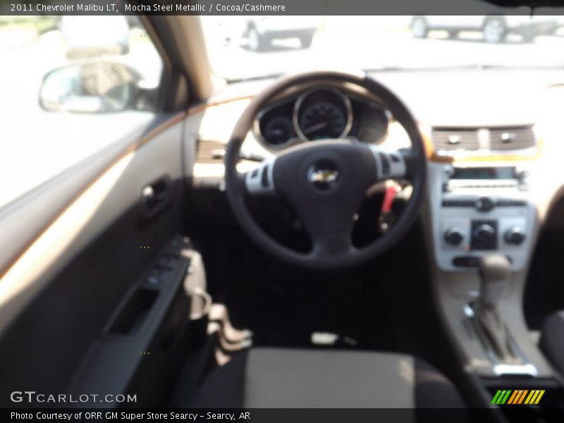 Mocha Steel Metallic / Cocoa/Cashmere 2011 Chevrolet Malibu LT